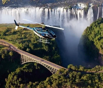 Helicopter Flight of Angels Victoria Falls